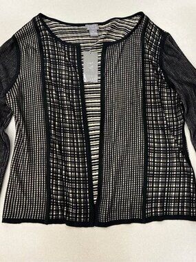 Petite Sigrid Olsen Women's Cardigan from the Primitive Chic collection Petite L